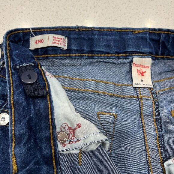 True Religion Geno Boys Slim Fit Jeans Size 8 - Picture 10 of 12